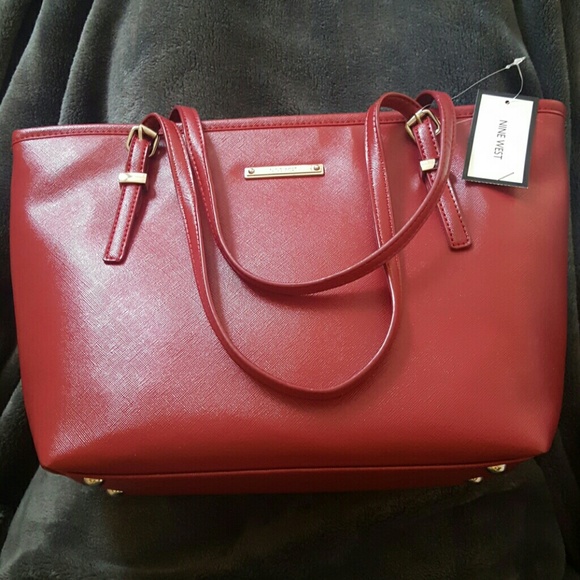 Nine West Handbags - Red Nine West Tote