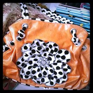 Handbag vibrant color