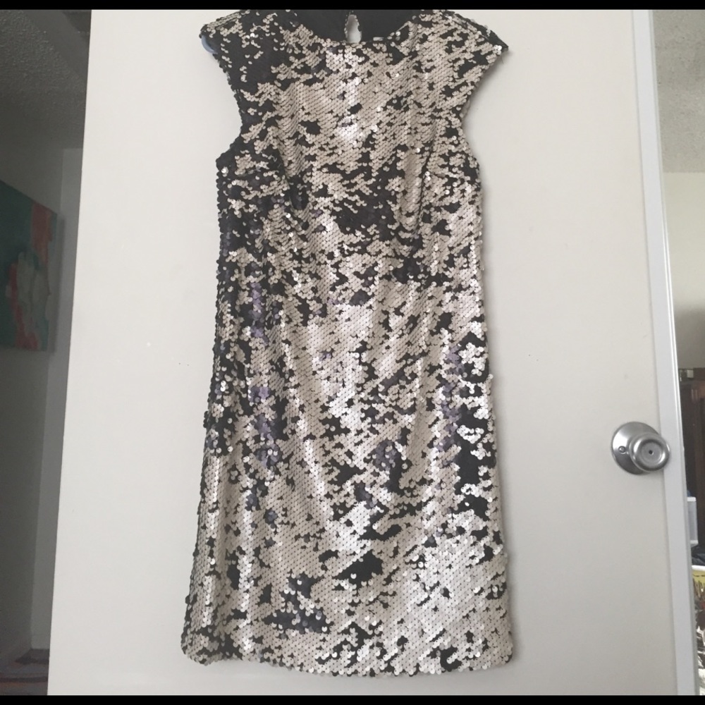 Rolando Santana SEQUIN COCKTAIL DRESS