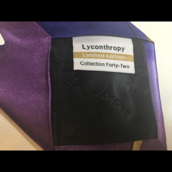J. Garcia Limited Edition Lyconthropy Tie NWT sold - Picture 4 of 5