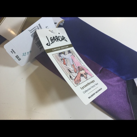 J. Garcia Limited Edition Lyconthropy Tie NWT sold - Picture 5 of 5