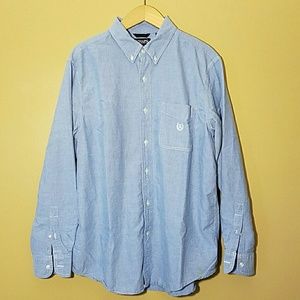 Chaps long sleeve, button down shirt.