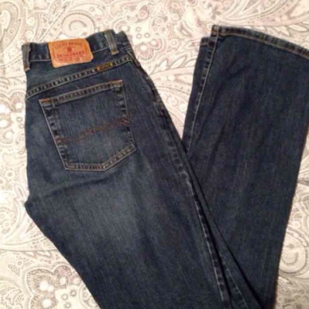 Lucky Brand Button Fly boot cut jeans