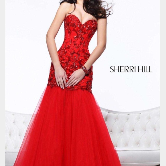 Sherri Hill Dresses & Skirts - Red Sherri Hill Style #2974