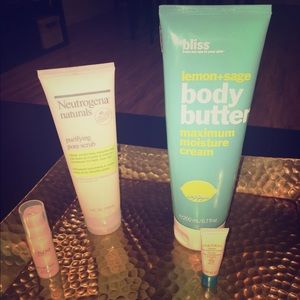 BLISS & Multiple Face Wash/Face Lotion Items