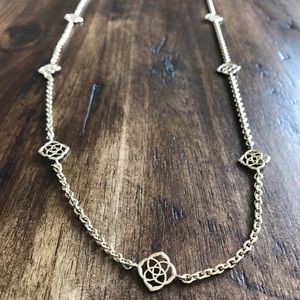 Kendra Scott "Devalyn" long station necklace
