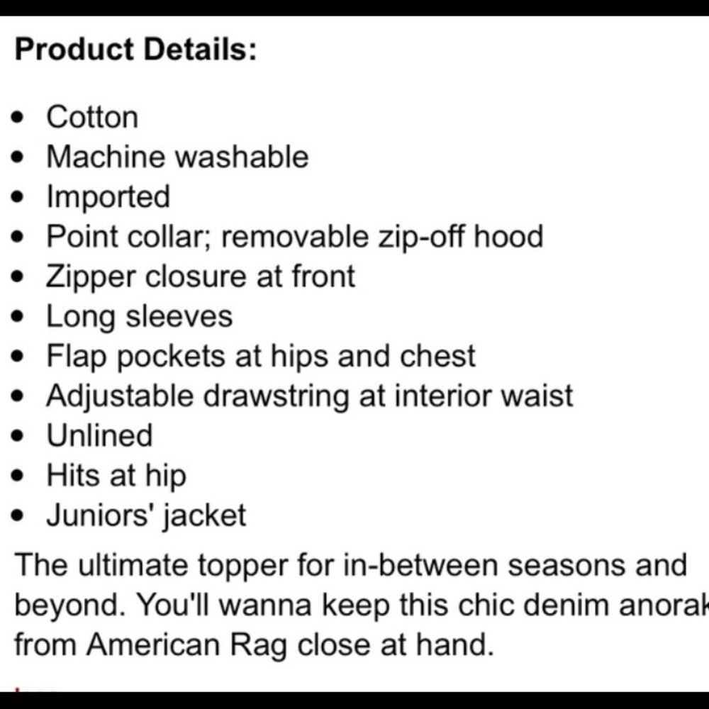 Denim Spring Jacket - image 3