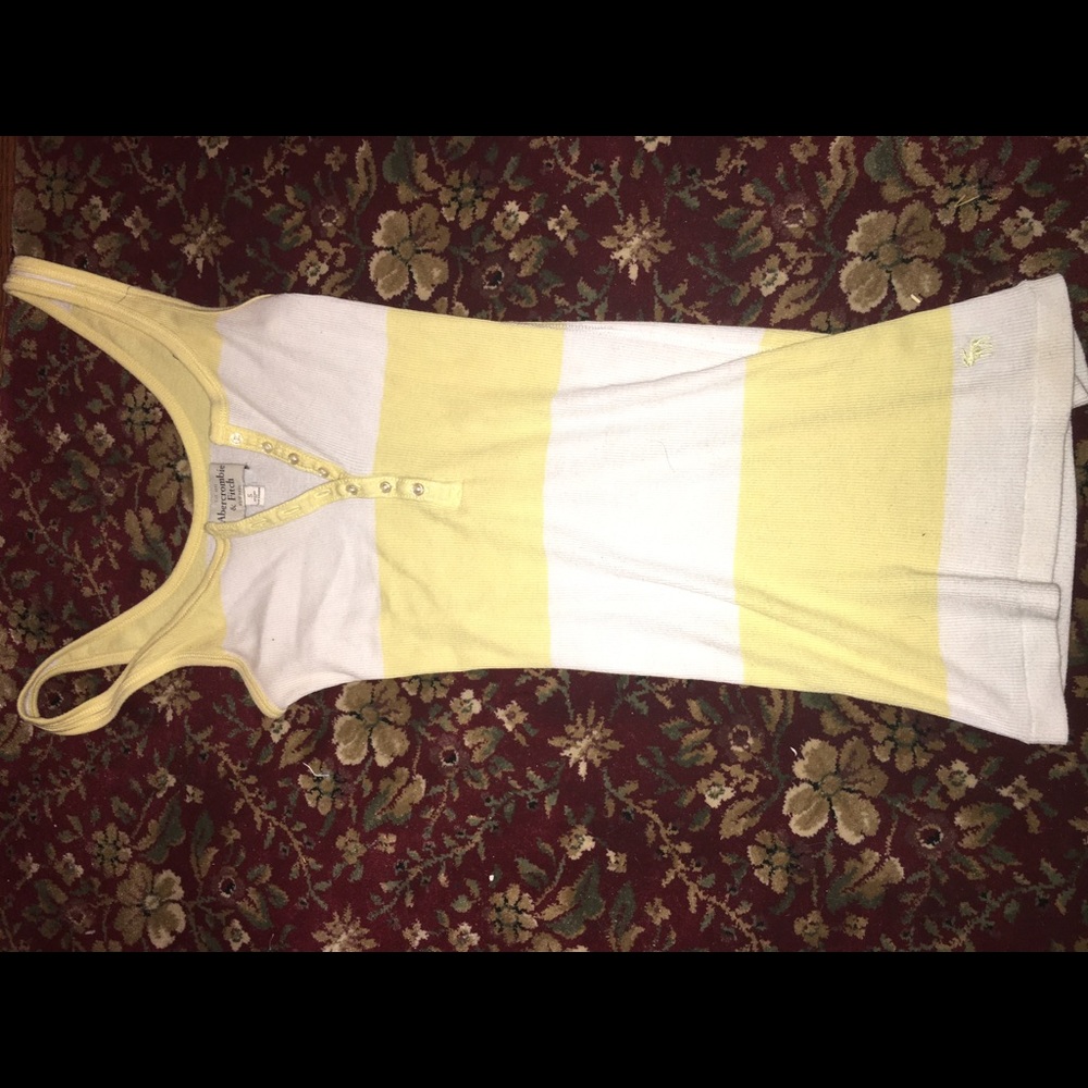 Abercrombie & Fitch striped tank top