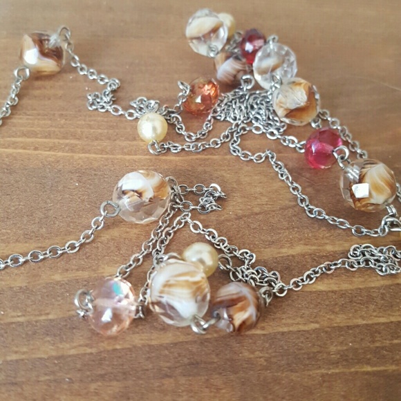 Nordstrom Jewelry - ❌SOLD❌ Crimson + pearl beaded necklace