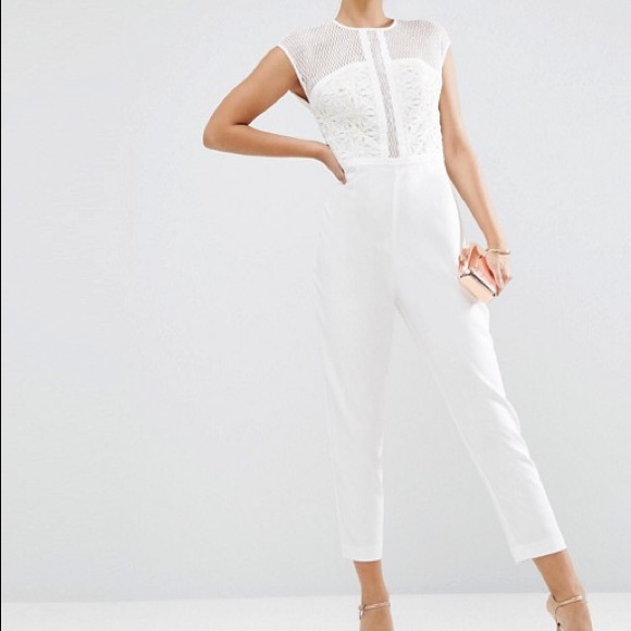 Asos Embroided Jumpsuit - Picture 1 of 5