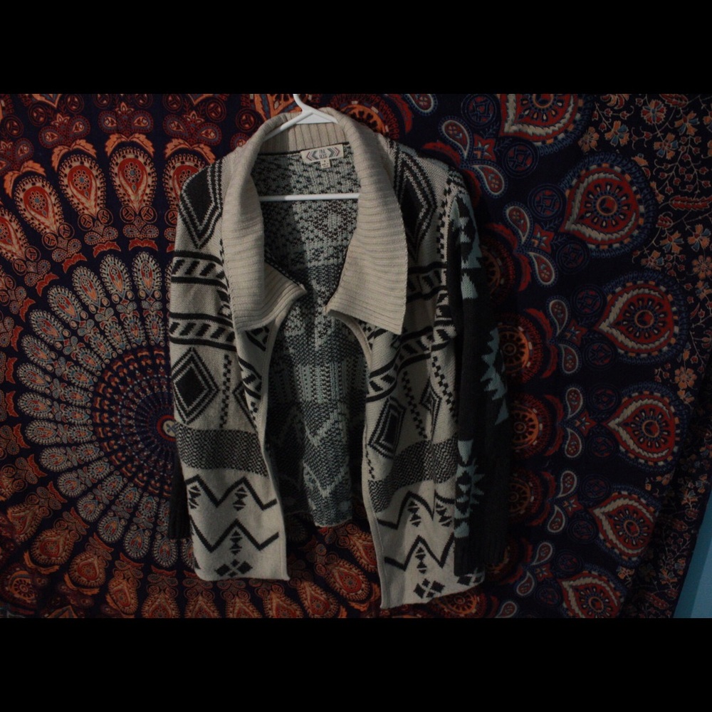 Aztec cardigan