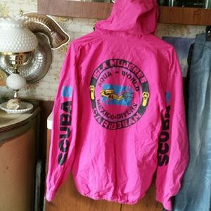 Hot pink pop over Women's Large Men's Medium