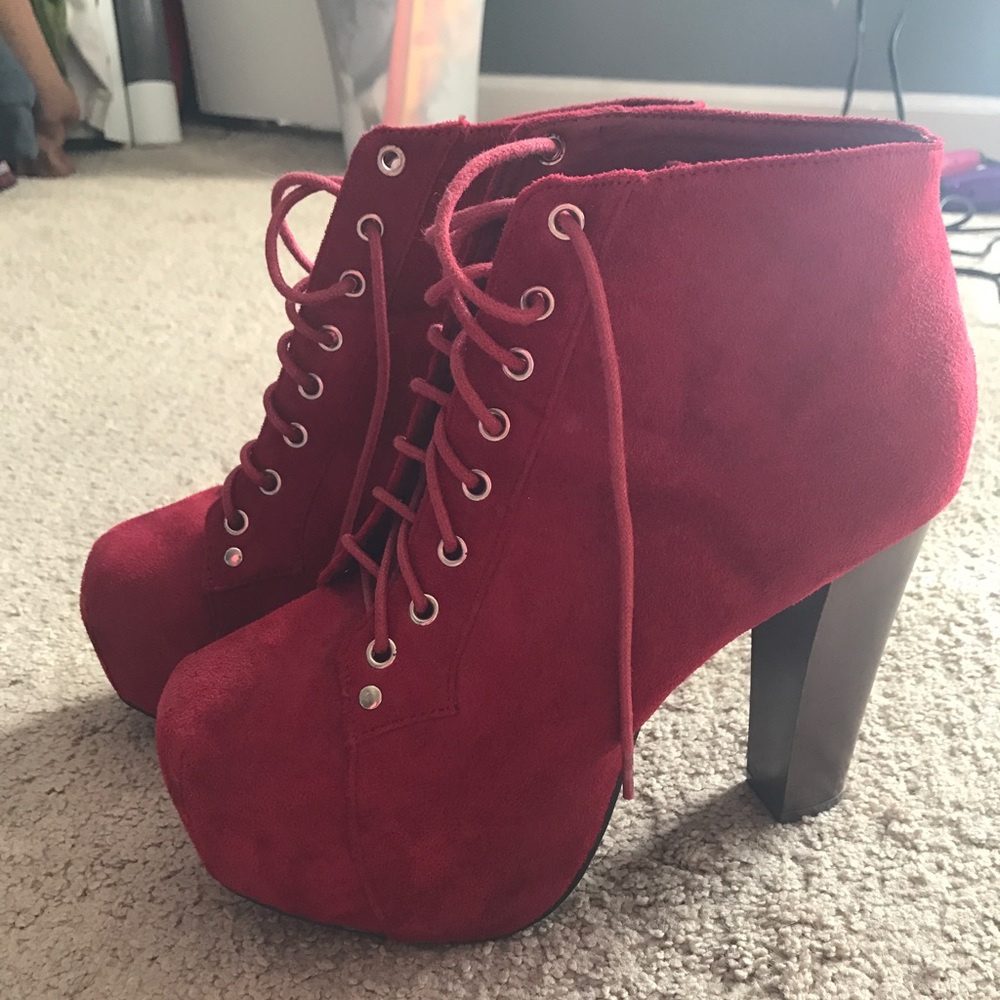 Jeffrey Campbell boot heels