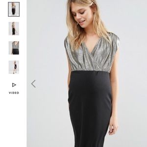 Last chance💞 Asos maternity dress 2 in 1 size 4
