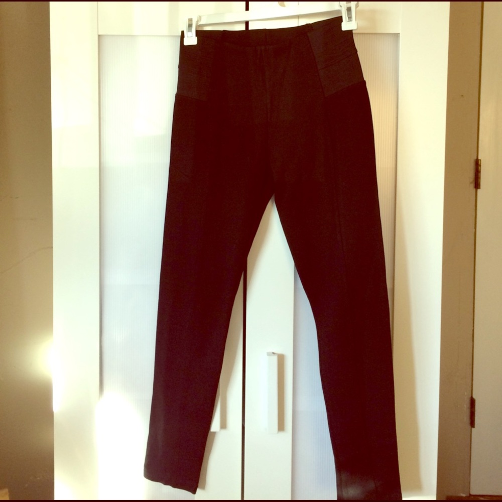 Zara Leggings with elastic yoke detail