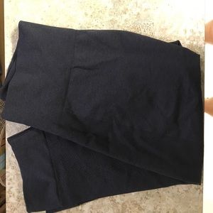 Blue Knee length lulu leggings
