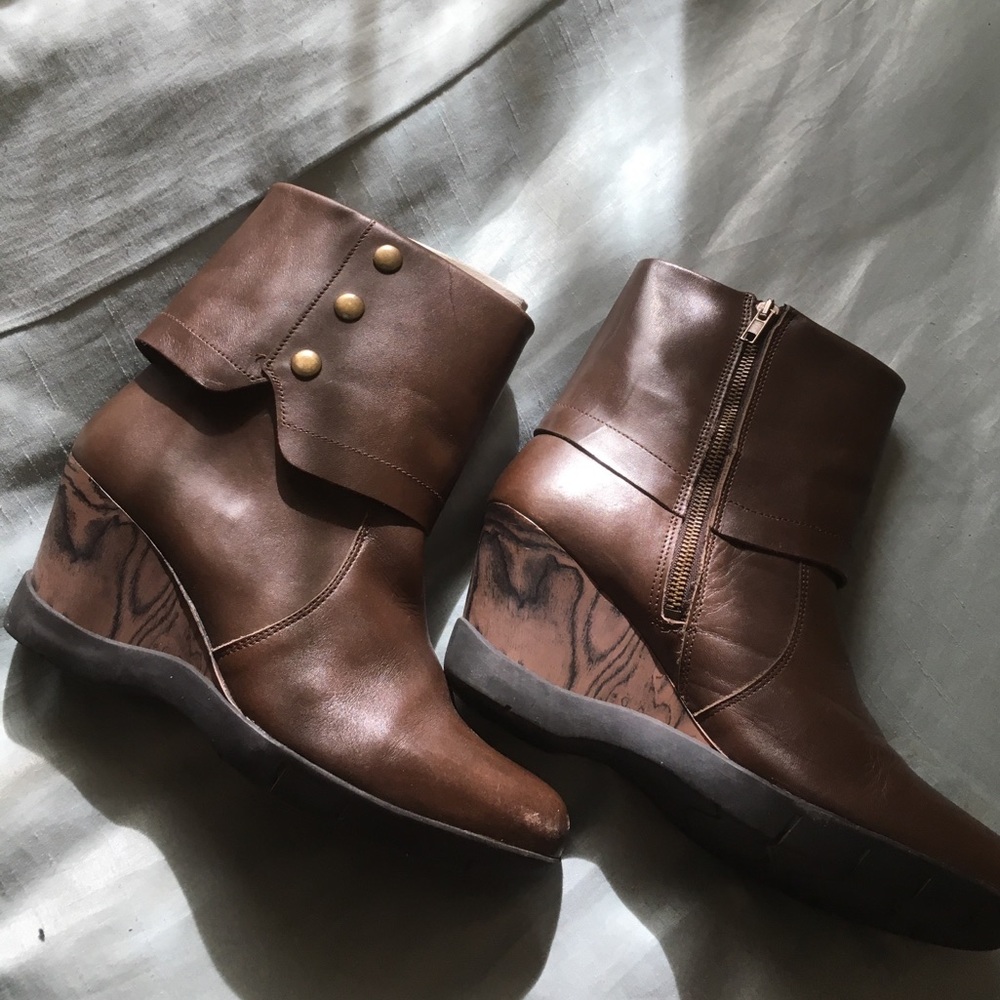 Sanita Maddox Brown Leather Boot