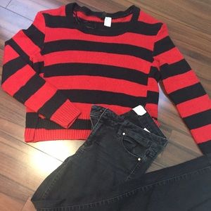 Sweater Crop Top