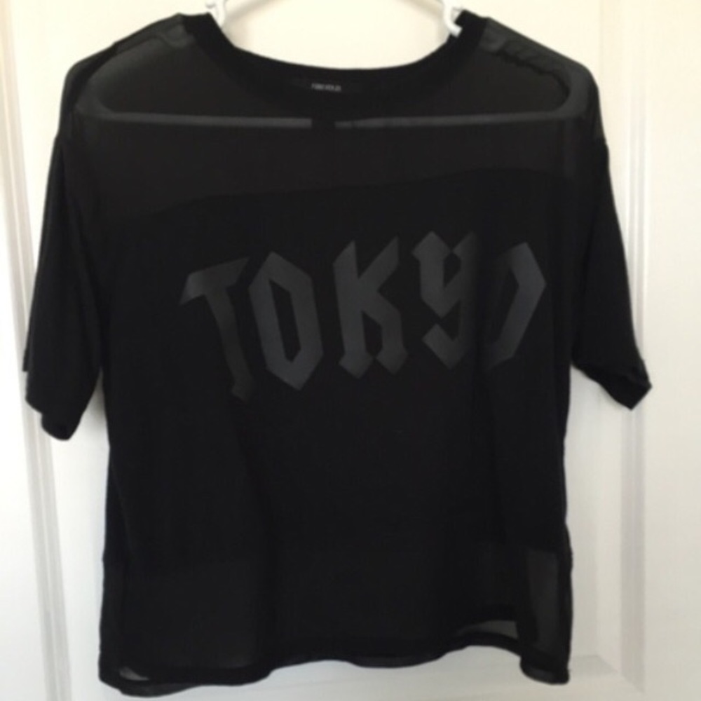 Semi Sheer Forever 21 Shirt
