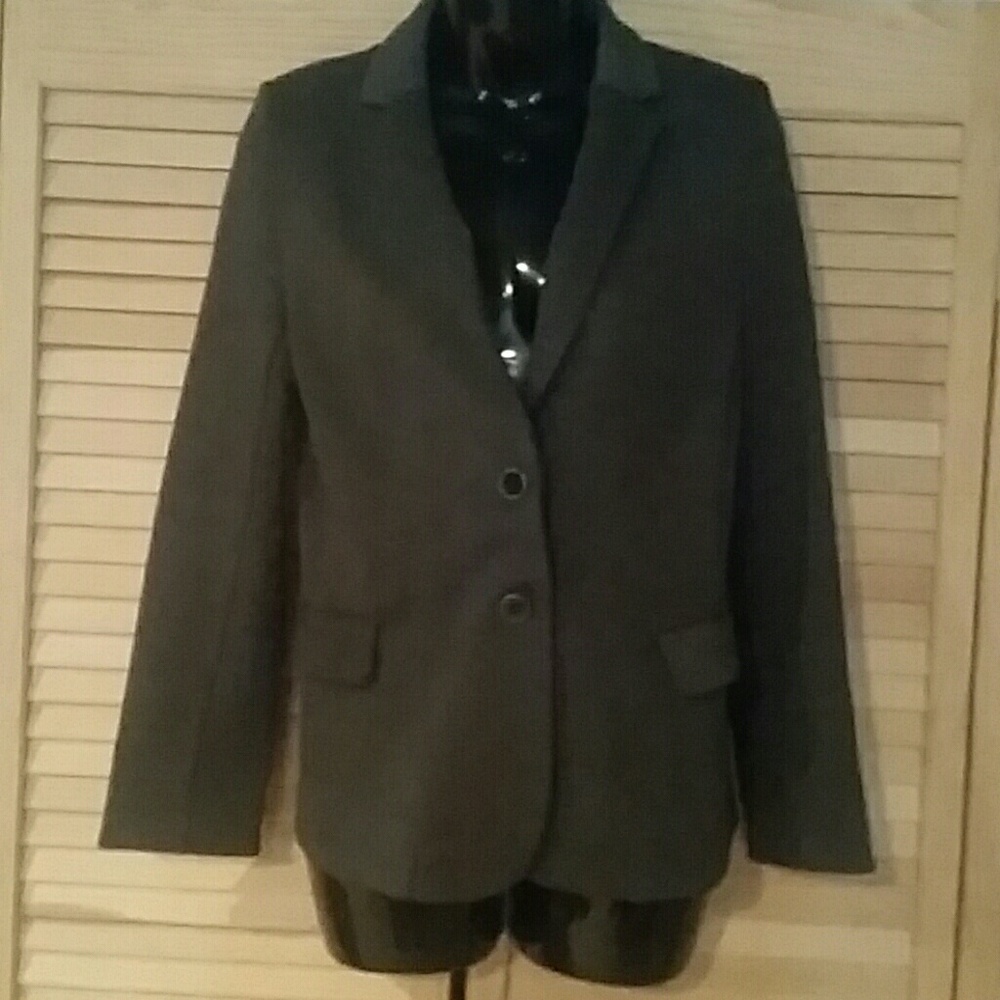 Old Navy charcoal suit jacket