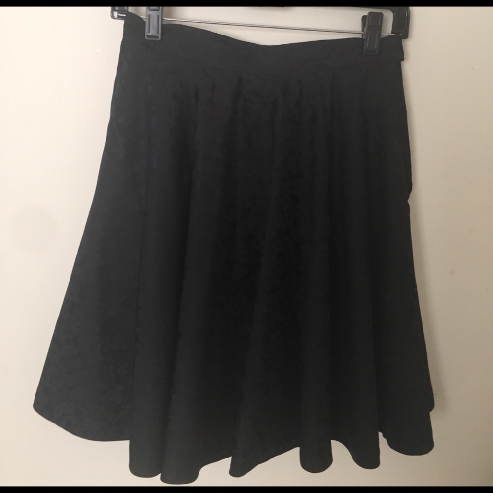 Black Circle Skirt, shimmery, twirly!
