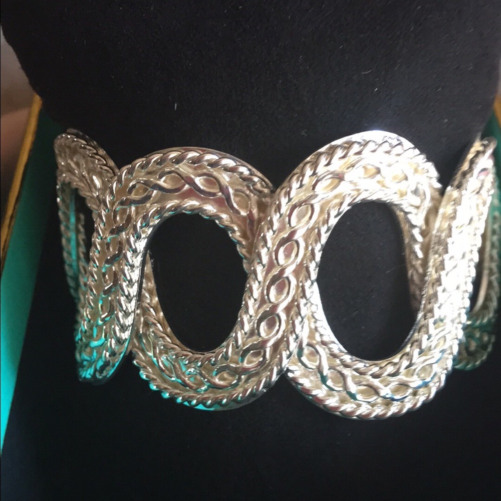 Rustic Cuff Calypso in silver