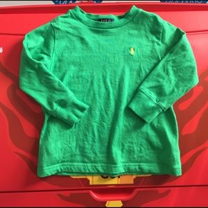 Long sleeve polo tee