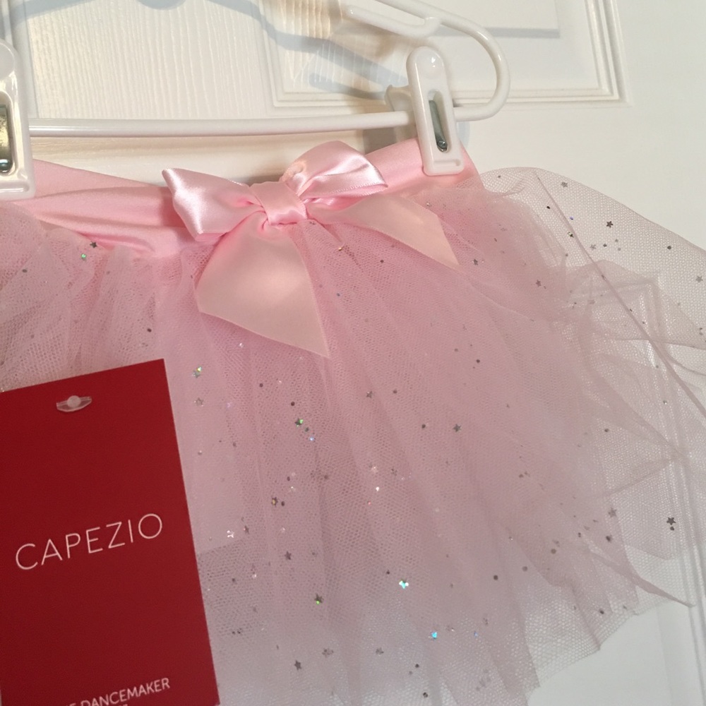 Capezio Tutu Skirt-light pink with sparkles