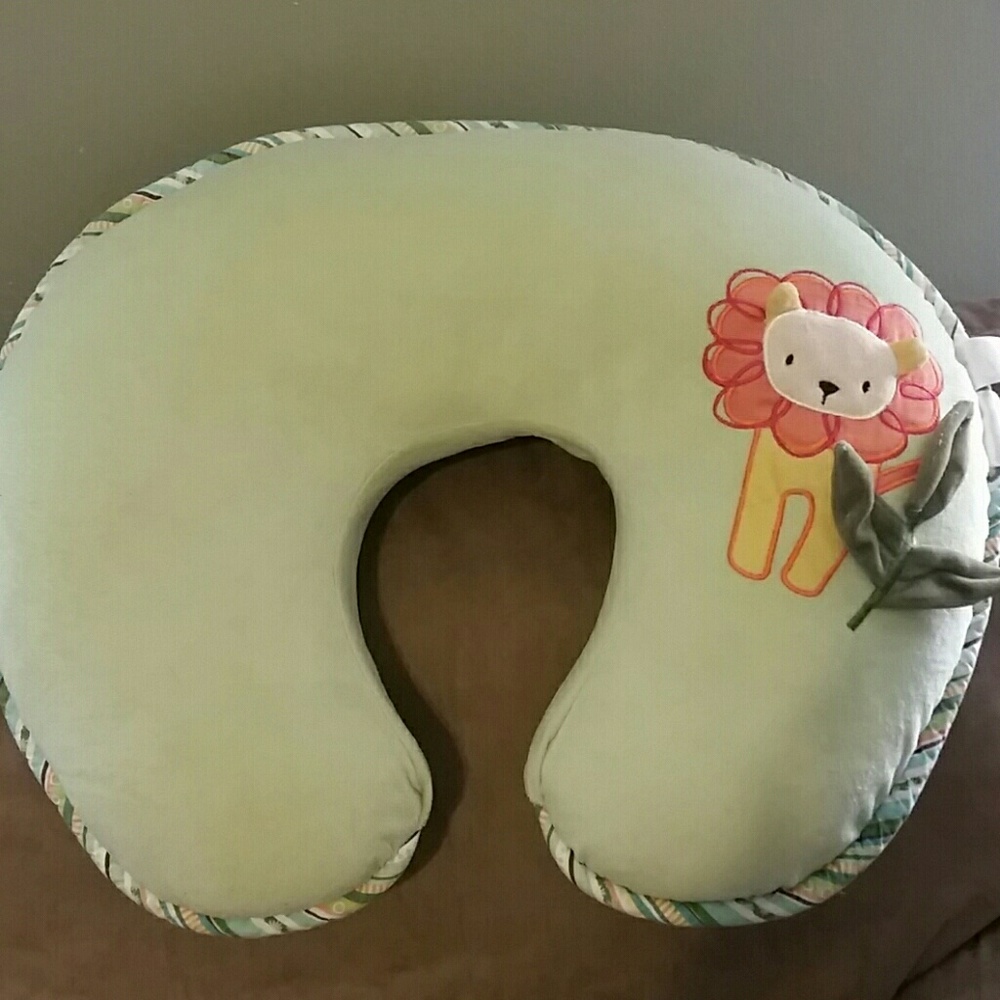 Super cute, gender neutral Bobby pillow!