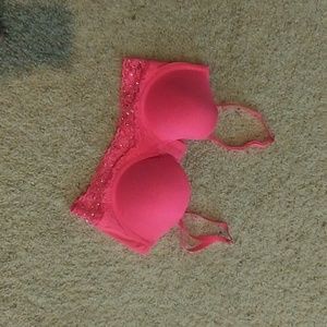 Bustier bra with embellishment