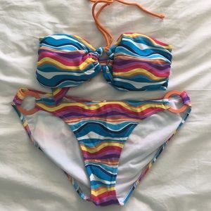 Bandeau Bikini Set