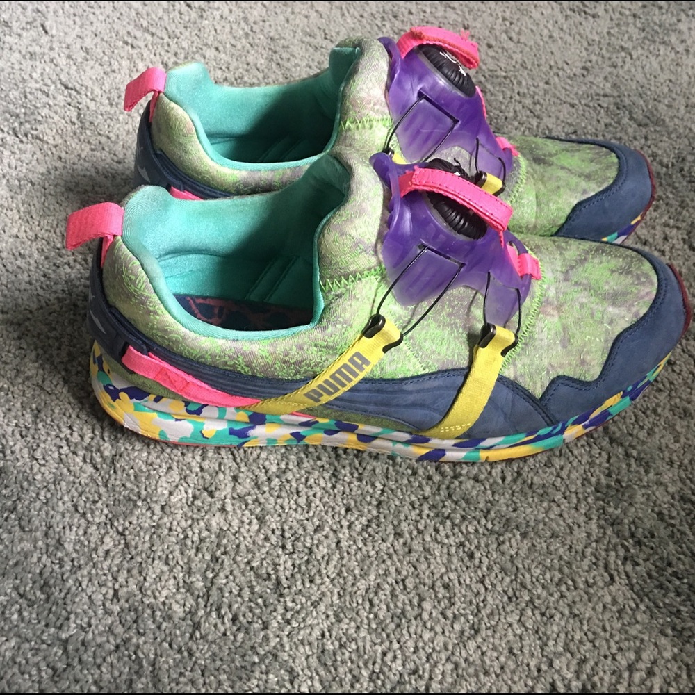 Solange Puma Girls of Blaze Disc Sneakers