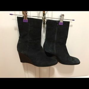 Wedge Heel Booties
