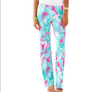 LILLY PULITZER Georgia May Palazzo Pants Pink XL