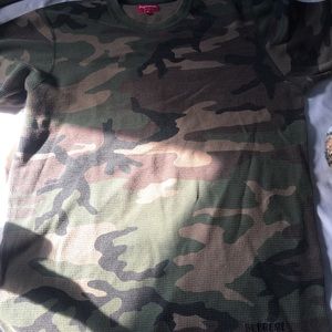 Camo supreme shirt