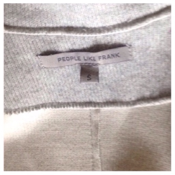 🍃💕People Like Frank Raw Edge French Terry Blazer - Picture 4 of 4