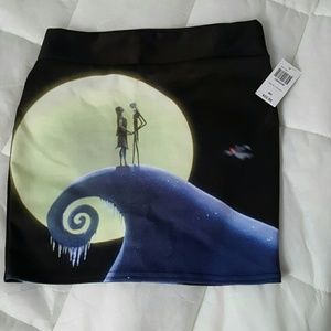 New Hot Topic Nightmare Before Christmas skirt.