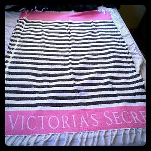Victoria's secret blanket/towel freshly cleaned!!