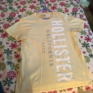 Yellow Hollister t-shirt