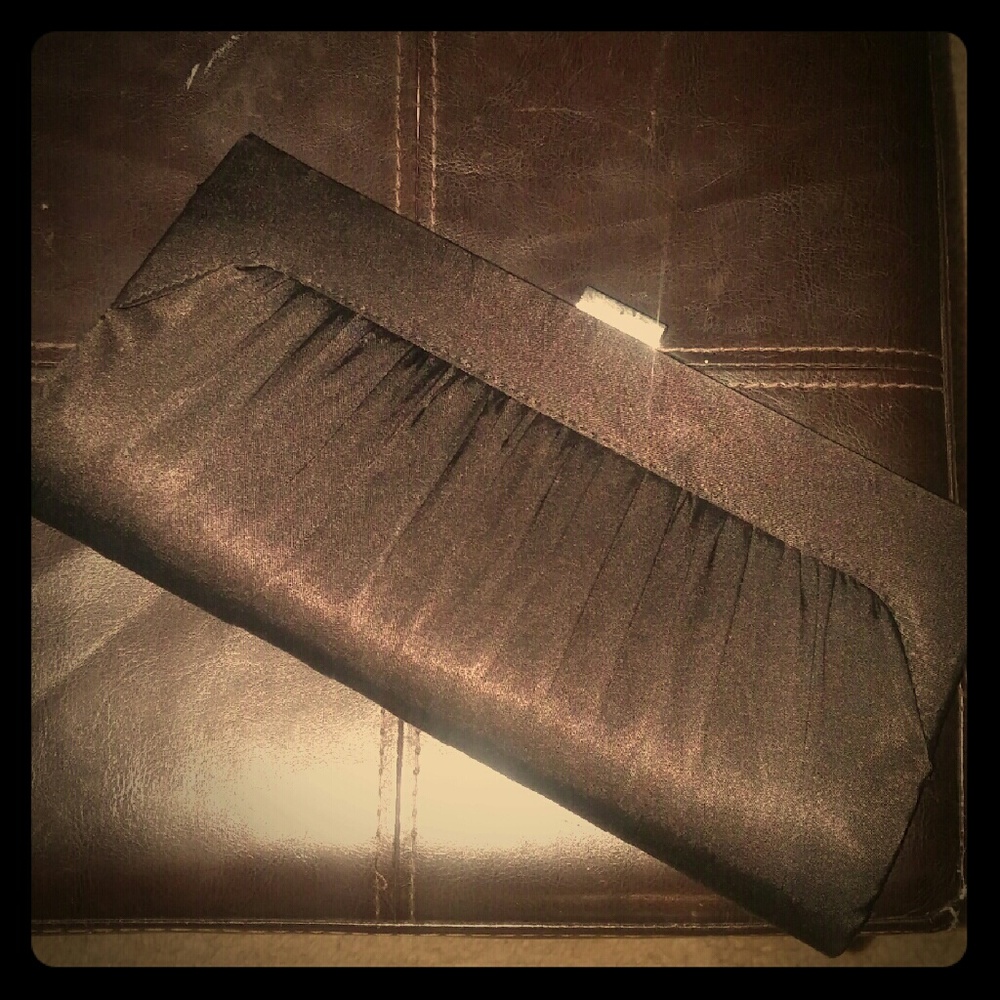 VINTAGE silk clutch