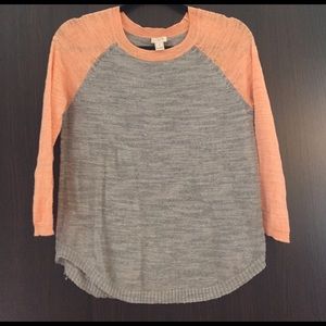 J Crew light sweater