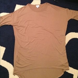 LuLaRoe Irma 🦄 tan/camel colored