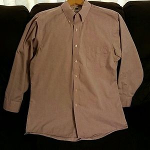 Geoffrey Beene long sleeve, button down shirt.