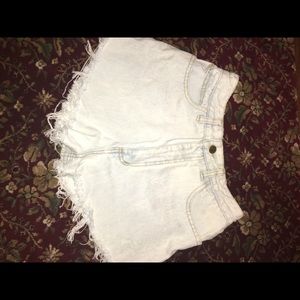 Guess high waisted shorts