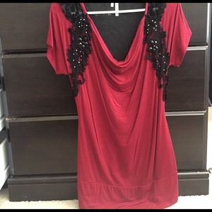 Cute dressy top, long