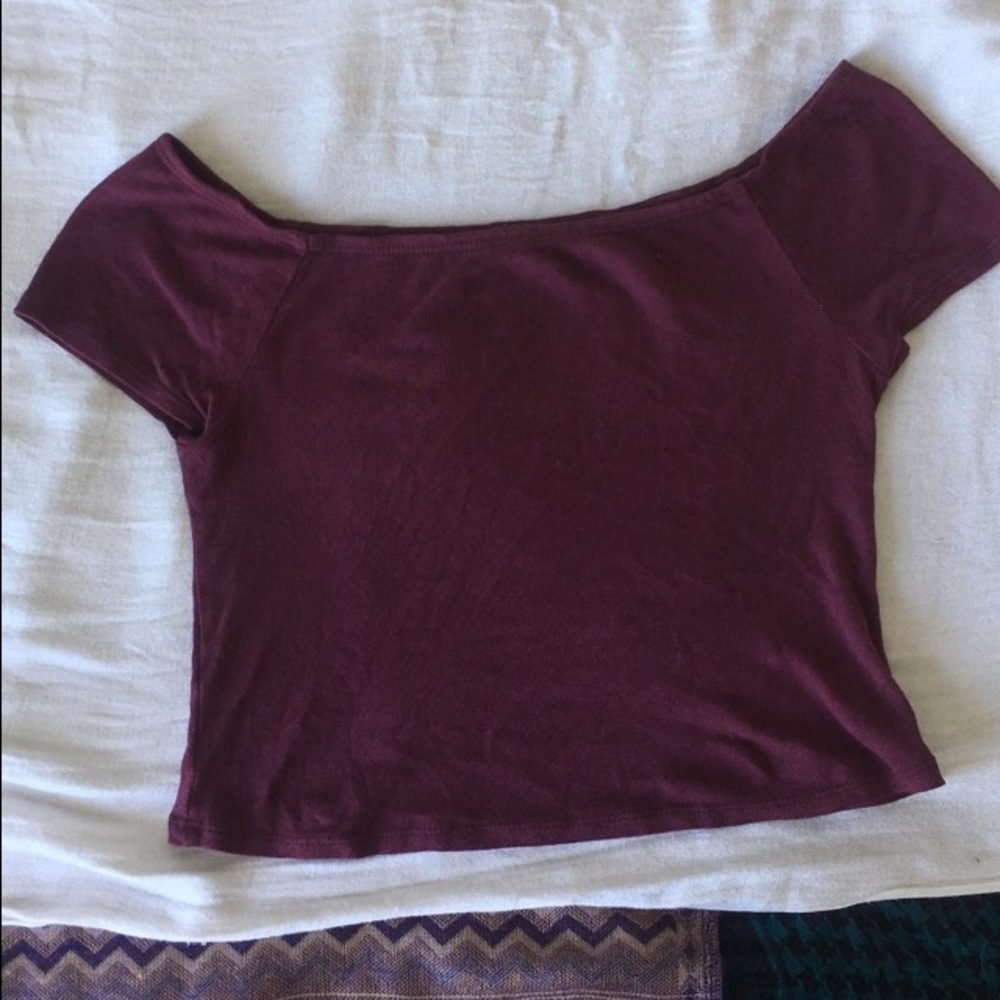 Brandy/ John Galt Crop top