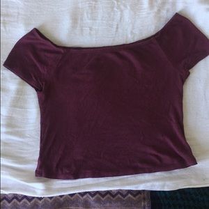 Brandy/ John Galt Crop top