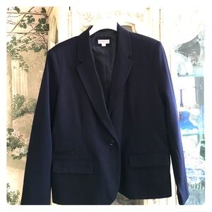 Classic Navy Blue Blazer