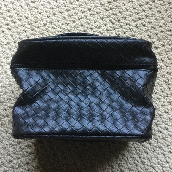 Brand New Shiseido Cosmetic Makeup Bag Blue Ebay
