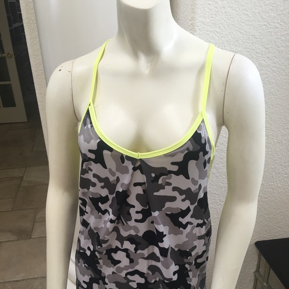 Athletic S XS sports bra tank top gym camo - Picture 3 of 7